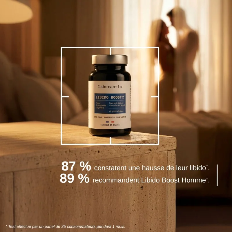 Complément alimentaire Libido boost homme