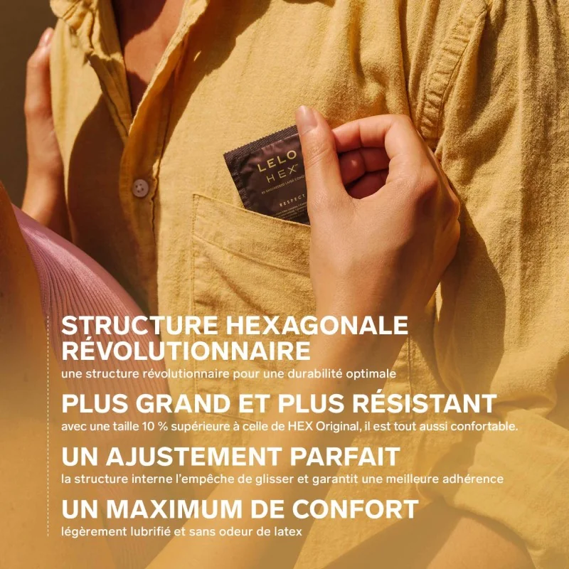Préservatifs Hex Respect XL
