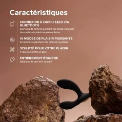 Hugo 2 - Vibromasseur prostatique contrôlé avec application