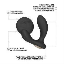 Hugo 2 Remote - Vibromasseur prostatique télécommandé