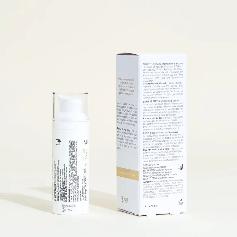 Elixir de couple sensations & plaisir partagé