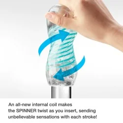 Tenga Spinner - Masturbateur sensation Rotation & Succion