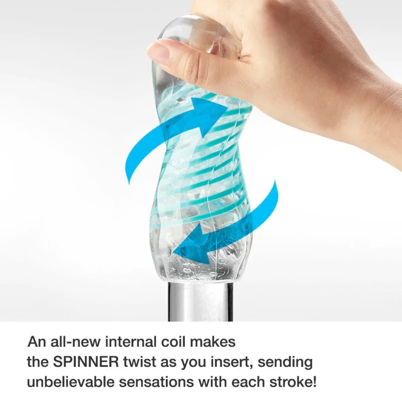 Tenga Spinner - Masturbateur sensation Rotation & Succion