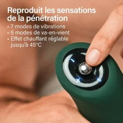 Elvio - Masturbateur chauffant et vibrant Mon Amour