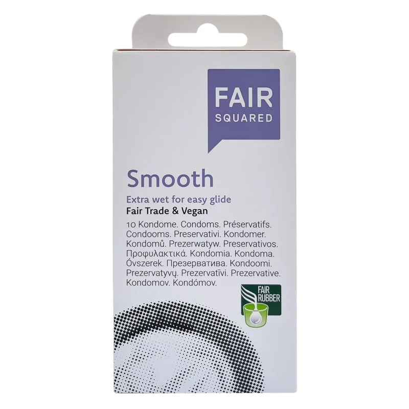 Préservatifs Smooth Fair squared