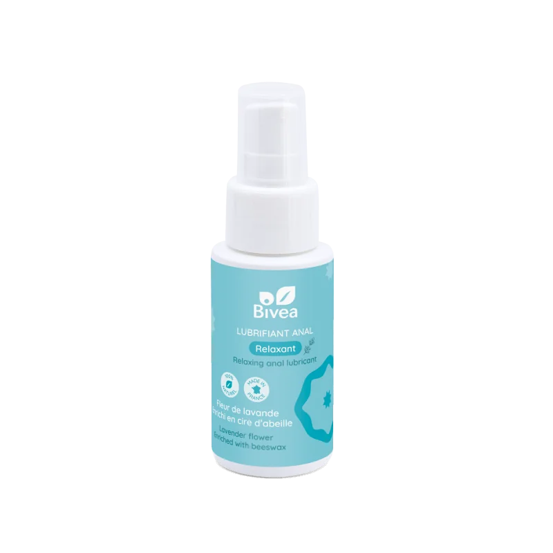 Lubrifiant anal relaxant à la lavande Bio
