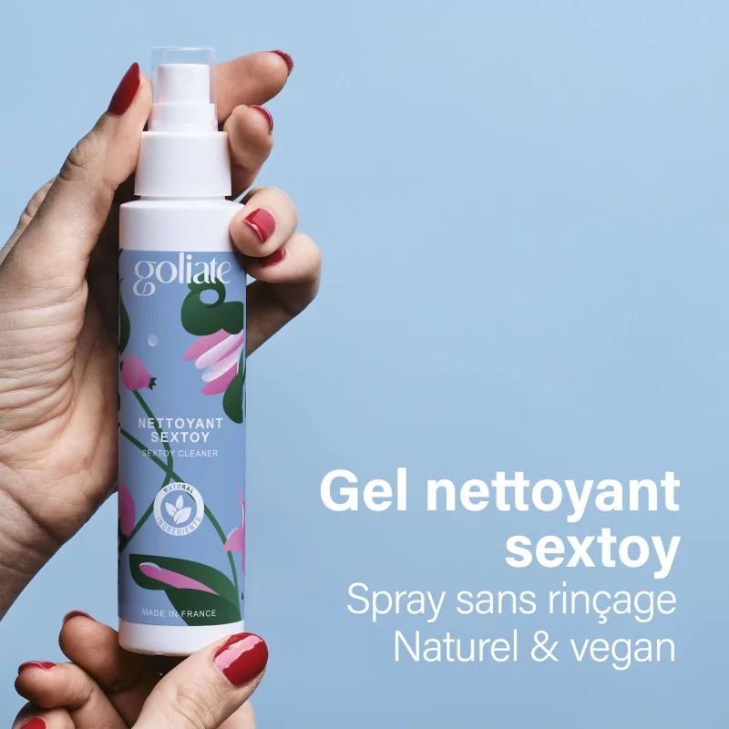 Nettoyant naturel pour sextoys - Sans rinçage