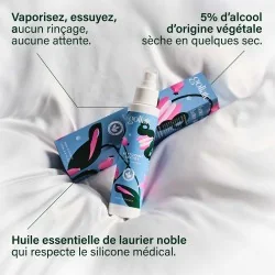 Nettoyant naturel pour sextoys - Sans rinçage