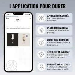 MyHixel Control II - appareil de stimulation pour l'éjaculation précoce