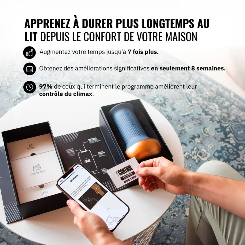 MyHixel Control II - appareil de stimulation pour l'éjaculation précoce MyHixel Control II - appareil de stimulation pour l'éjaculation précoce