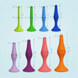 Pack dilatateurs anaux Intimate rose - Progressif