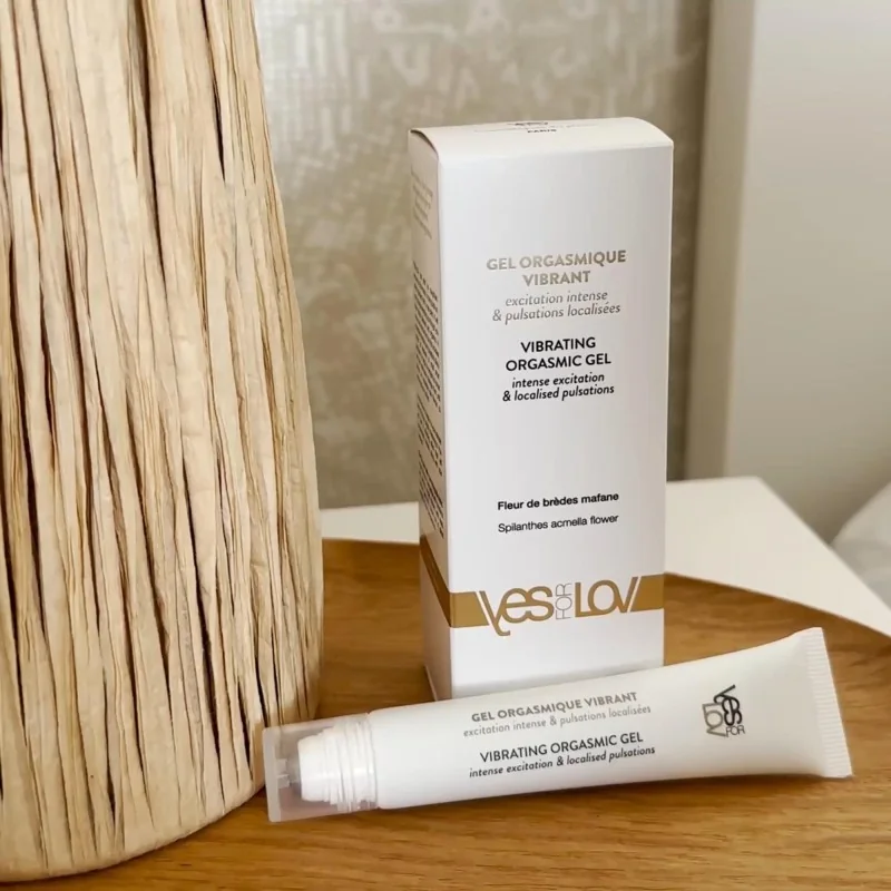 Gel orgasmique vibrant masculin et féminin