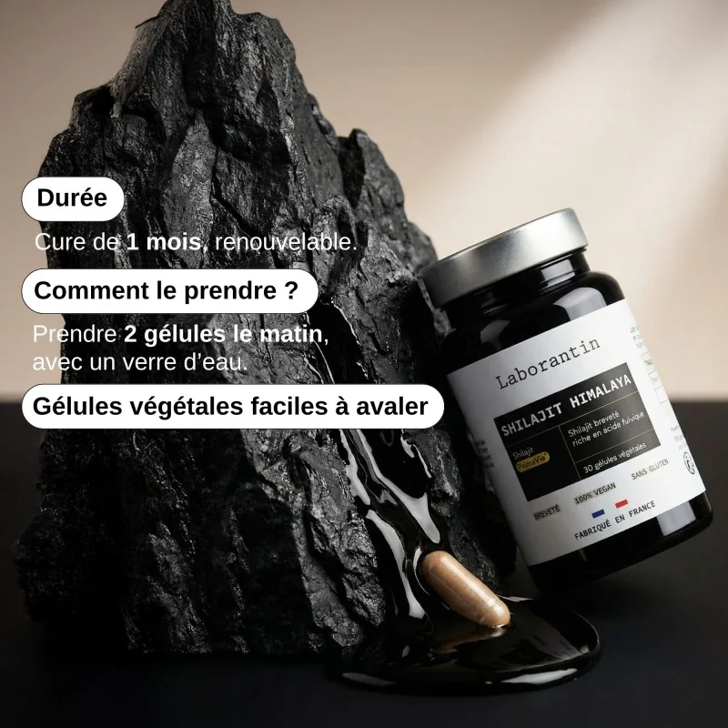 Complément alimentaire Shilajit Himalaya
